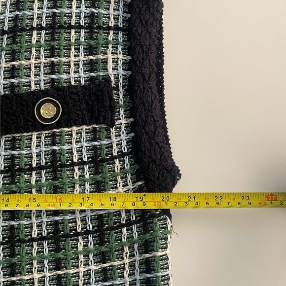 Mango Tweed Oversized Vest - Picture 11 of 15